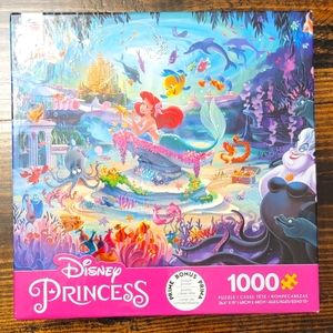 [*3 Items For $20 In Bundle*] Disney Little Mermaid 1000 Piece Puzzle COMPLETE